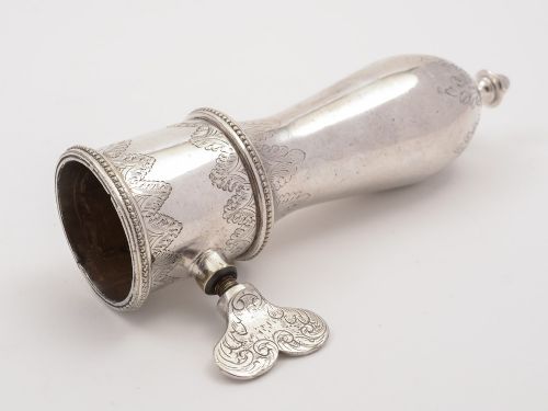 Victorian Silver Plated Ham Bone Holder