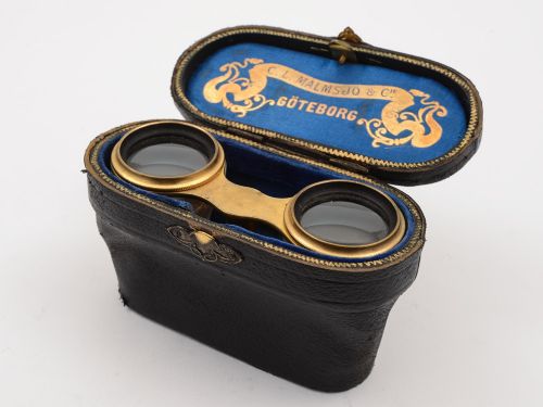 Pair of Mother of Pearl Opera Glasses Circa 1900