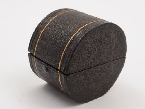 Victorian Cased Silver Napkin Ring 1898