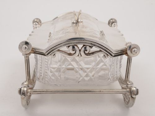 Elkington Silver Plated Butter Dish 1896