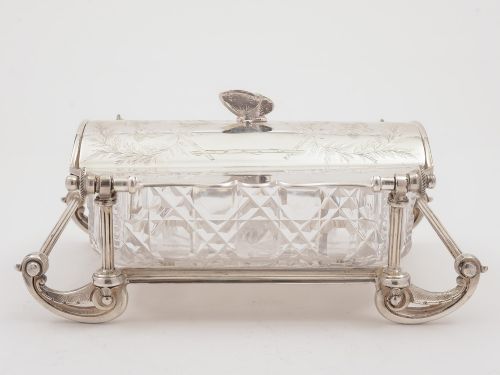 Elkington Silver Plated Butter Dish 1896