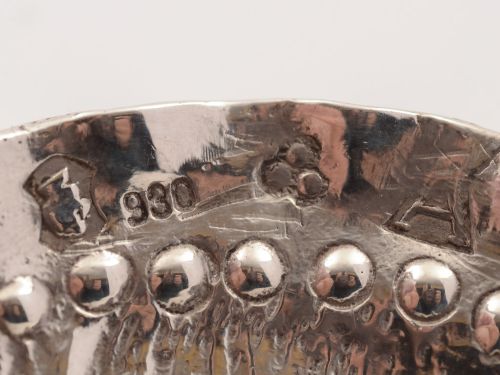 Dutch Silver Caddy Spoon London 1899