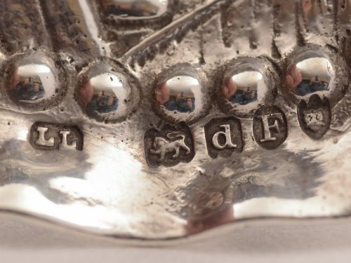 Dutch Silver Caddy Spoon London 1899
