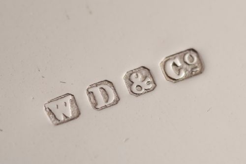 Oblong Silver Plated Serving Tray Circa 1920