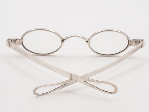 Georgian Silver Child's Reading Glasses Hallmarked 1825