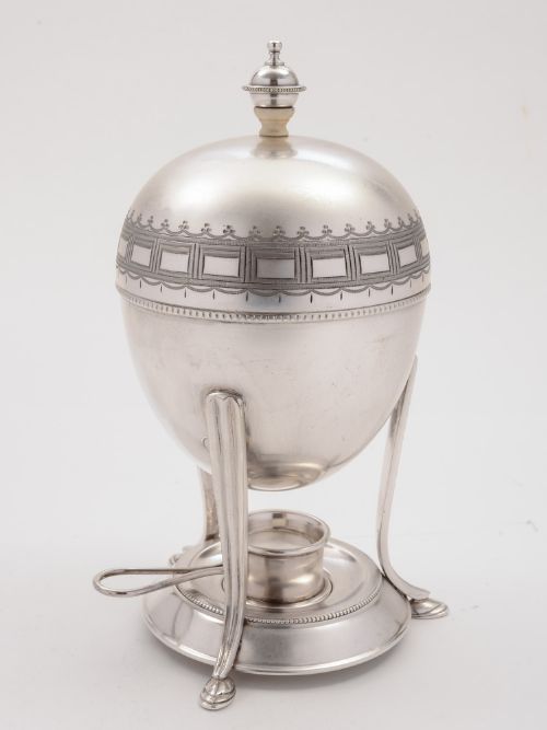 Victorian Silver Plated Egg Coddler Circa 1880