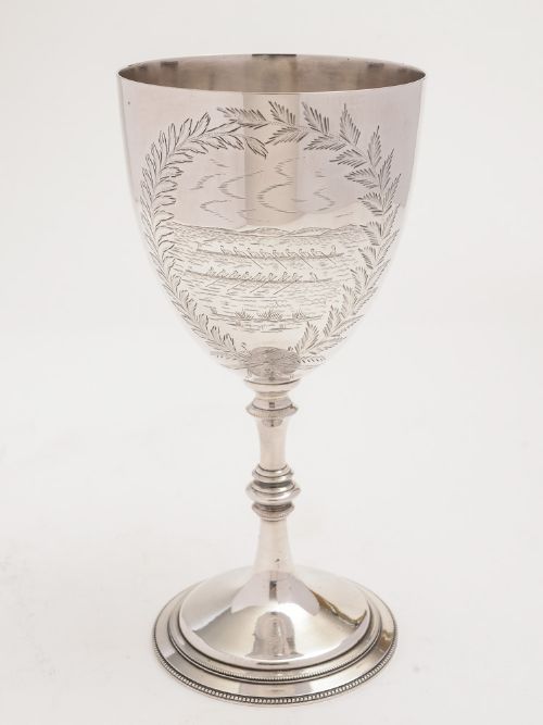 Victorian Putney to Hammersmith Boat Race Trophy Circa 1881