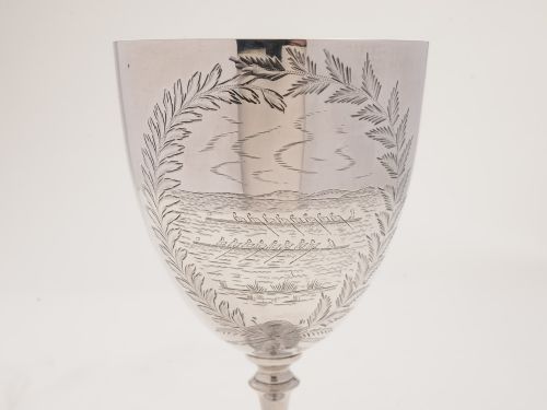 Victorian Putney to Hammersmith Boat Race Trophy Circa 1881