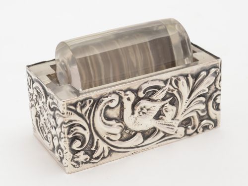 Edwardian Silver Stamp Roller Chester 1902