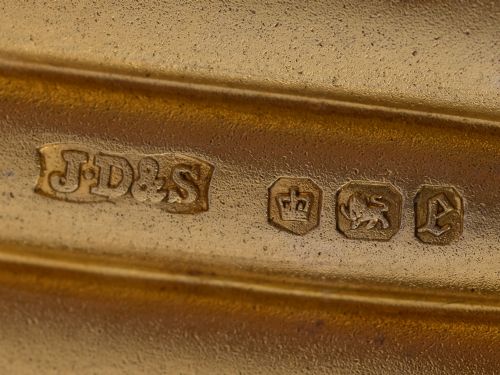 Victorian Silver Cigar Case Sheffield 1897