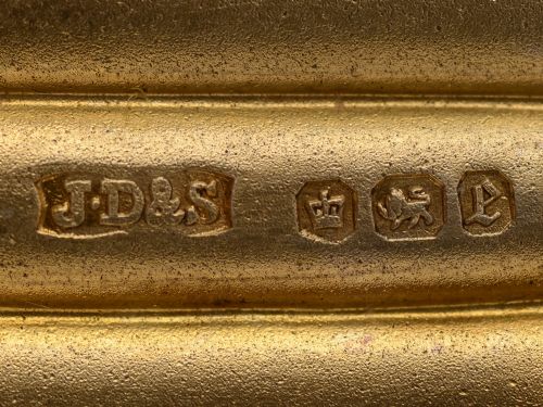 Victorian Silver Cigar Case Sheffield 1897