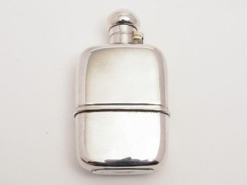 Edwardian Hip Flask Circa 1910