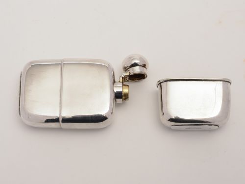 Edwardian Hip Flask Circa 1910