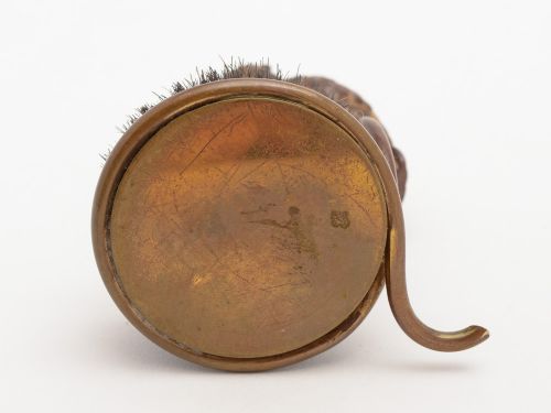 Victorian Novelty Owl Brush Wipe Circa 1880