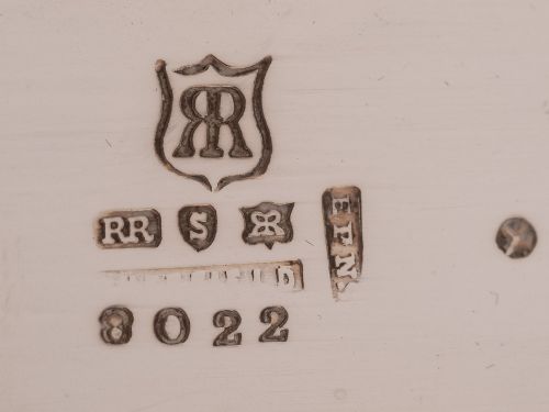 Glass Cream & Sugar in 2 Tier Stand Circa 1890