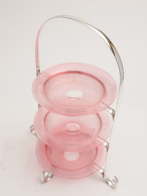 Edwardian Three Tier Cake Stand Circa 1910