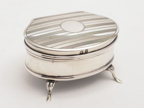 Silver Ring Box Birmingham 1911
