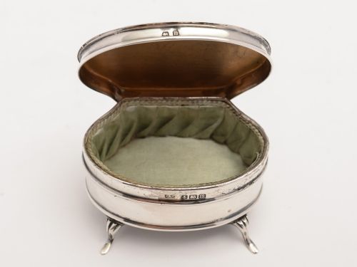 Silver Ring Box Birmingham 1911