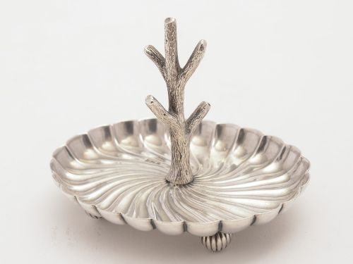 Victorian Silver Ring Tree Hallmarked Sheffield 1899