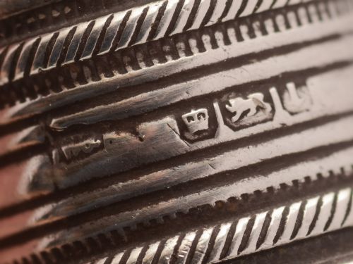 Antler Handled Magnifying Glass Sheffield 1928