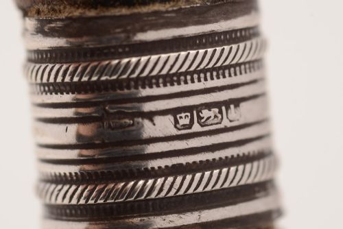 Antler Handled Magnifying Glass Sheffield 1928