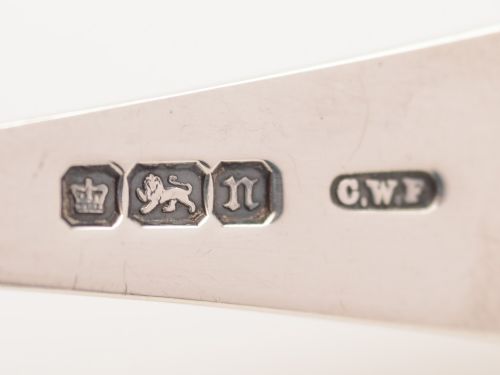 Edwardian Silver Tea Caddy Spoon Sheffield 1905