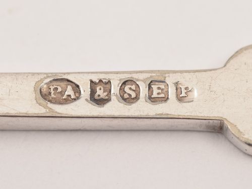 Pair of Victorian Silver Plated preserve Spoons