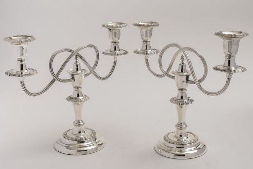 Lovely Pair of Victorian Candelabra