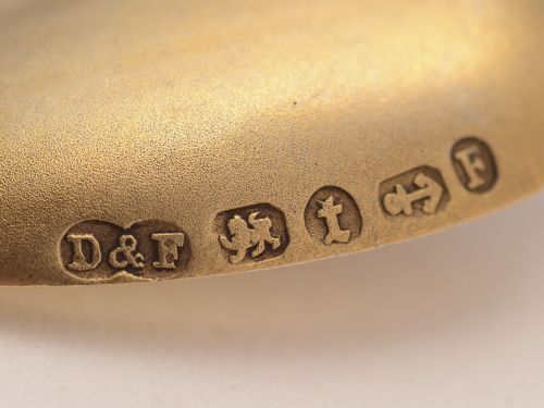6 件银镀金珐琅茶匙（可能与皇室有关）