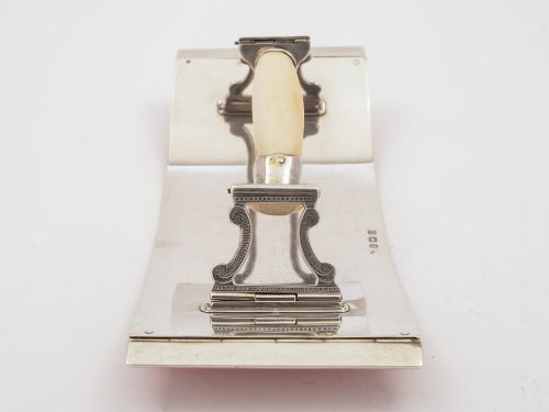 Silver (Press Down) Desk Blotter Birmingham 1913