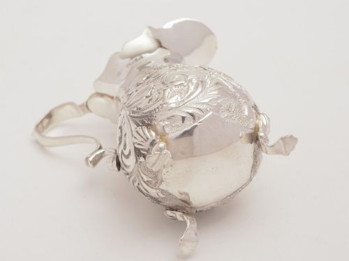 Edwardian Silver Cream Jug Birmingham 1902