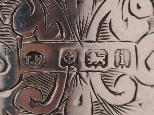 Cased Edwardian Silver Napkin Rings