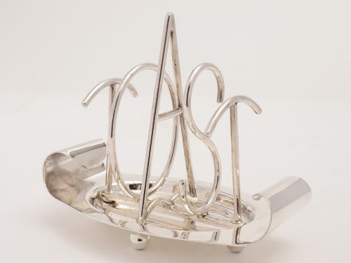 Novelty Edwardian 'Toast' Rack Circa 1910