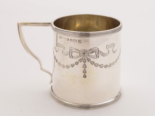 Small Silver Tankard Birmingham 1919
