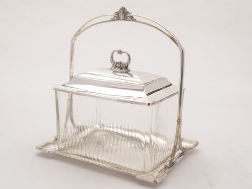 WMF Biscuit Box/Cookie Jar Circa 1910
