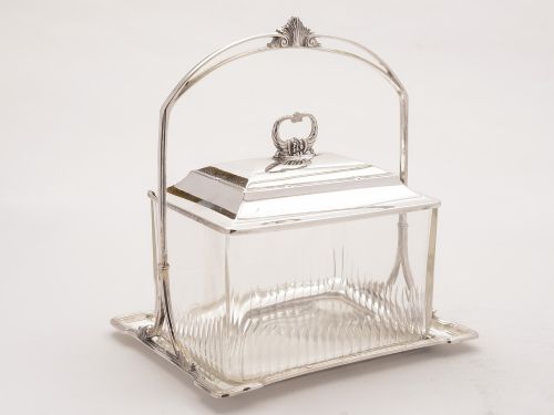 WMF Biscuit Box/Cookie Jar Circa 1910