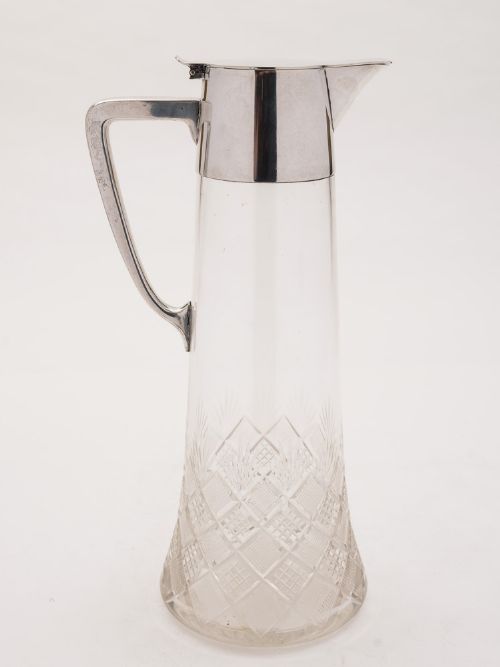 Silver Plated WMF Claret Jug Circa 1900