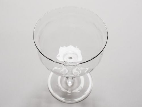 Set of 6 Edwardian Champagne Glasses Circa 1910
