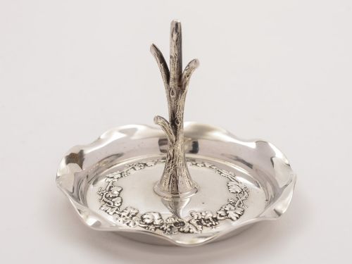 Edwardian Silver Ring Tree Birmingham 1908