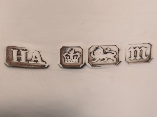 Edwardian Silver Pint Tankard Sheffield 1904