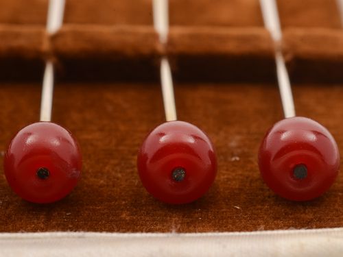 Set of 6 Art Deco Cherry Cocktail Sticks Circa 1930