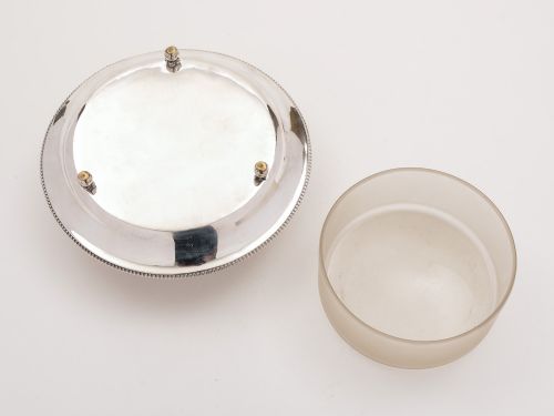 Victorian Silver Plated Butter Dish Circa 1890