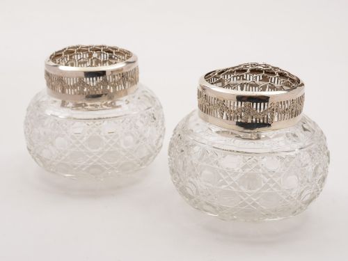 Pair of Edwardian Posey Vases Circa 1910
