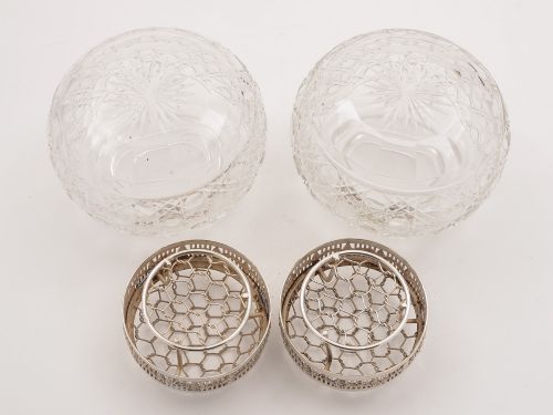 Pair of Edwardian Posey Vases Circa 1910