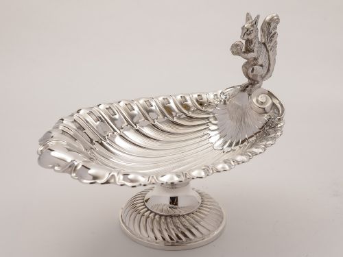 WMF Squirrel Nut Dish Circa 1910