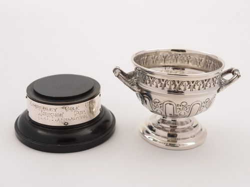 Silver Rose Bowl (Kimberley Golf Club) Sheffield 1925