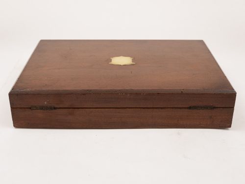 Victorian 12 Place Fish Set with Servers Circa 1880