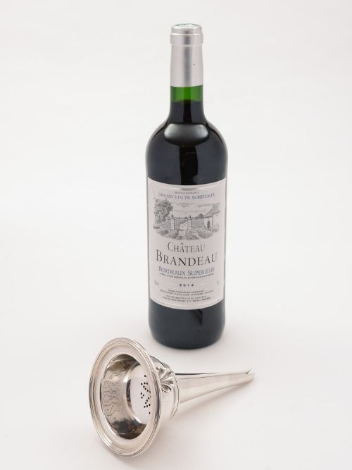 Edwardian Silver Plated Wine Funnel Circa 1900