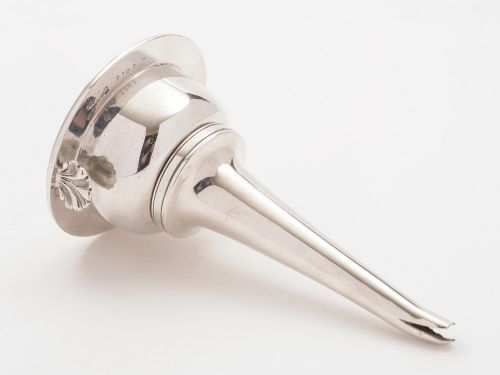 Edwardian Silver Plated Wine Funnel Circa 1900