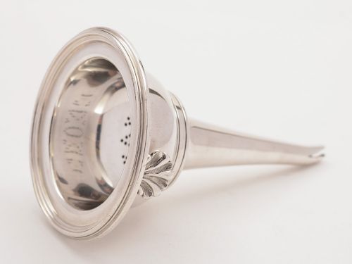 Edwardian Silver Plated Wine Funnel Circa 1900